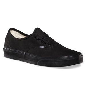 Vans Authentic style black/black low top shoes